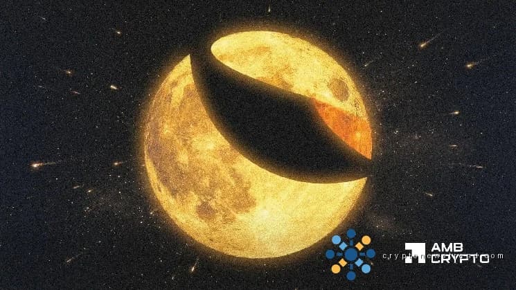 تقييم المخزن المؤقت للتصحيح بنسبة 25% الذي يحافظ على صلاحية بنية الماكرو لـ LUNC