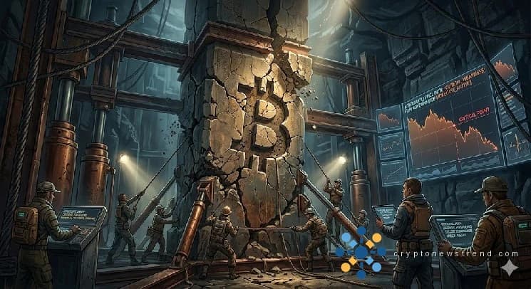 Слабость цен на биткойны растет, трейдеры готовятся к дальнейшему снижению