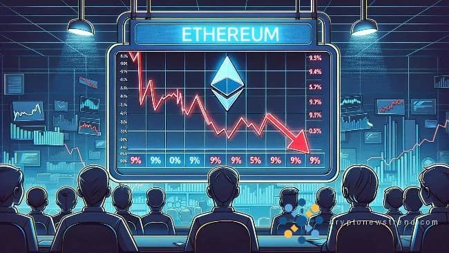يكتسب الزخم الهبوطي اليد العليا حيث تنخفض قيمة ETH إلى ما دون عتبة 1800 دولار الرئيسية
