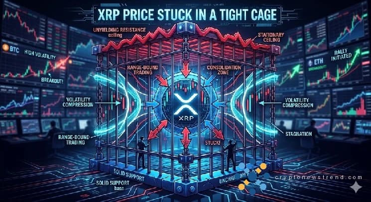 Ripple کے XRP ٹوکن کو شدید مزاحمت کا سامنا ہے کیونکہ تاجر ایک طویل متوقع اضافے کا انتظار کر رہے ہیں۔