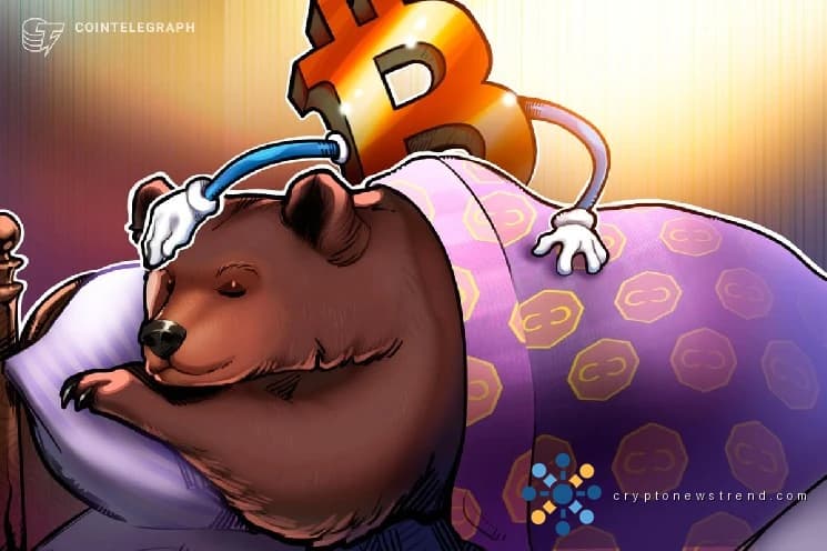 Sentiment on Bitcoin turns decidedly gloomy, hitting a five-week low in bullish sentiment.