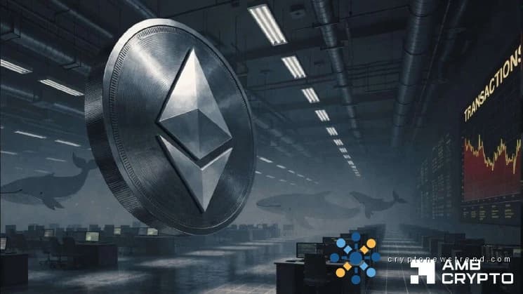 Ethereum whale activity plunges 86% – Can ETH reach $1,800?