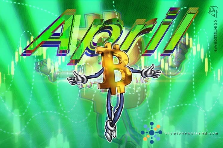 Bitcoin logs best monthly performance in 12 months during April