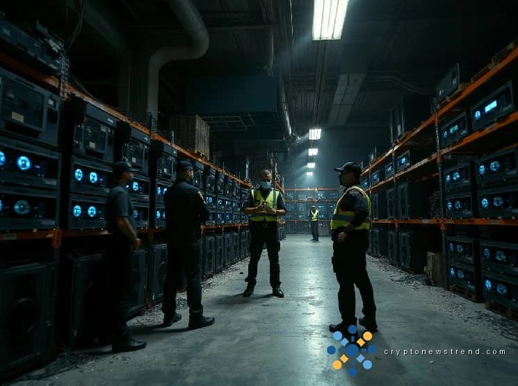 La policía brasileña confisca 1.400 plataformas mineras de Bitcoin en una operación ilegal de electricidad