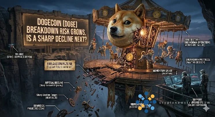 DOGE est au bord de l’effondrement, ouvrant la voie à une chute libre potentielle