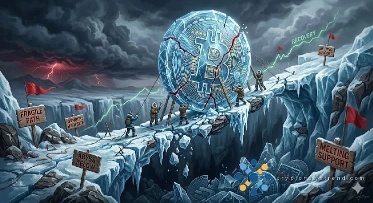 La volatilidad se avecina mientras las ganancias recientes de Bitcoin parecen tenues, allanando el camino para una posible caída