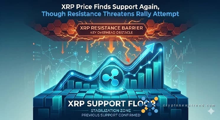 XRP Price Finds Support Again, Though Resistance Threatens Rally Attempt