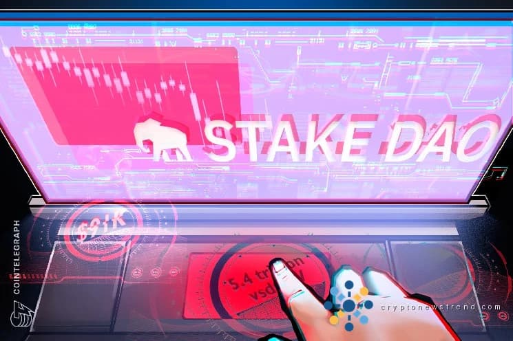 L'exploit StakeDAO crée 5,4 billions de vsdCRV mais ne rapporte que 91 000 $
