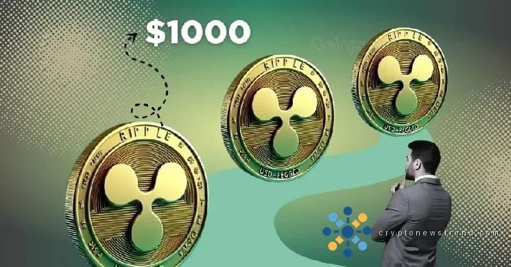Le prix du XRP peut atteindre 1 000 $ d'ici 2030, déclare un analyste établissant une comparaison directe avec la logique de capitalisation boursière du Bitcoin