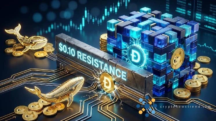 DOGE testet die 0,10-Dollar-Marke, während Wale still und leise 330 Millionen Token aufladen