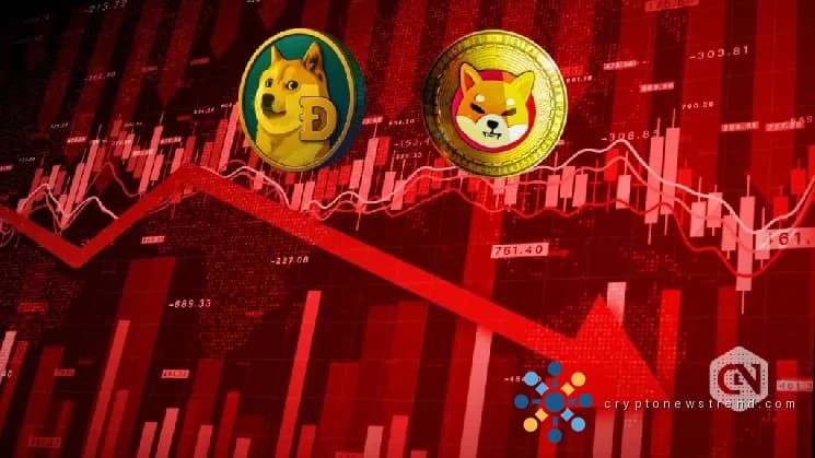 انخفاض أسعار Dogecoin وShiba Inu بأكثر من 2% مع انخفاض السوق
