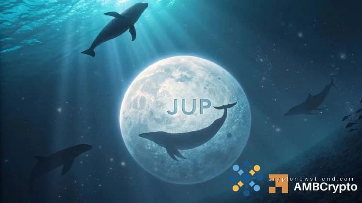 Les baleines de Jupiter achètent 10,32 millions de jetons – Les taureaux JUP pourront-ils ensuite récupérer 0,265 $ ?
