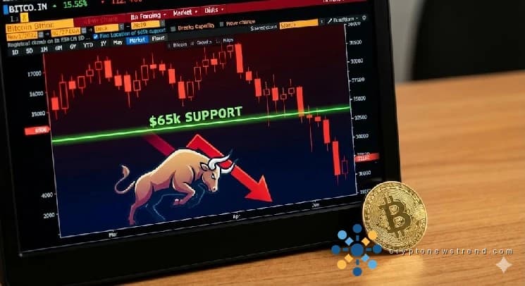 La debilidad del precio de Bitcoin persiste, los comerciantes se preparan para una posible prueba de 75.000 dólares