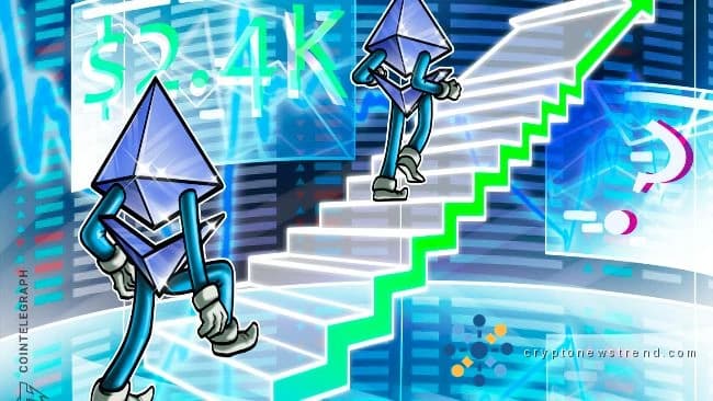 ایتھر ٹیسٹ $2.4K کیونکہ جمع کرنے والے 246K ETH کا اضافہ کرتے ہیں: قیمت کتنی زیادہ ہو سکتی ہے؟
