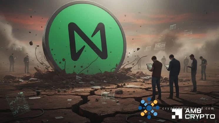 NEAR تهبط بنسبة 24٪ مع صرف آرثر هايز - يرفض المشترون المغادرة