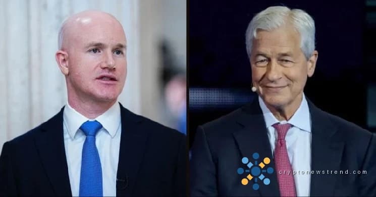 Даймон раскритиковал главу Coinbase, поскольку банки объединяются против закона CLARITY