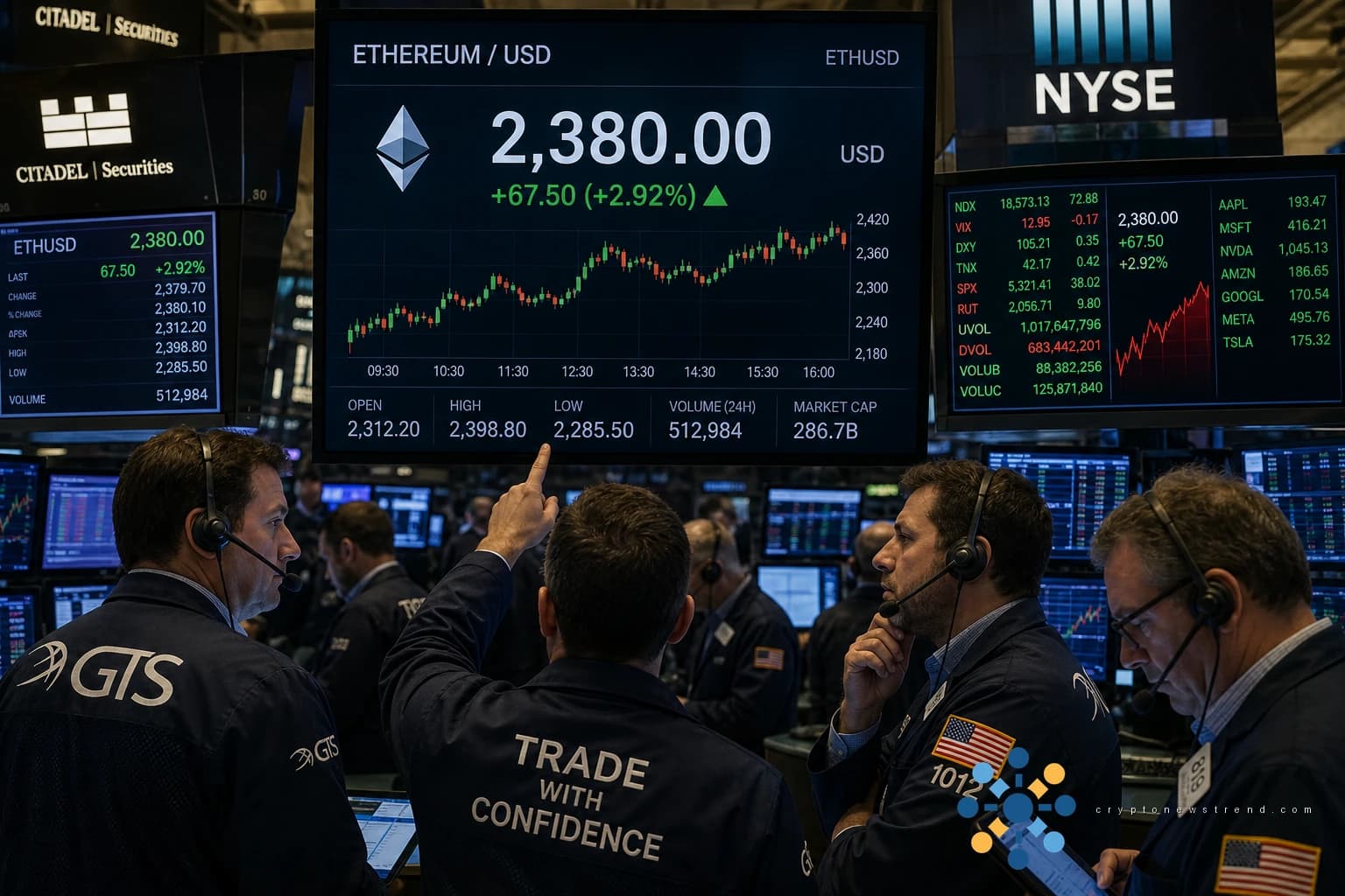 Ether versucht, die Widerstandsmarke von 2.425 $ zu überwinden: Überprüfen Sie die Prognose