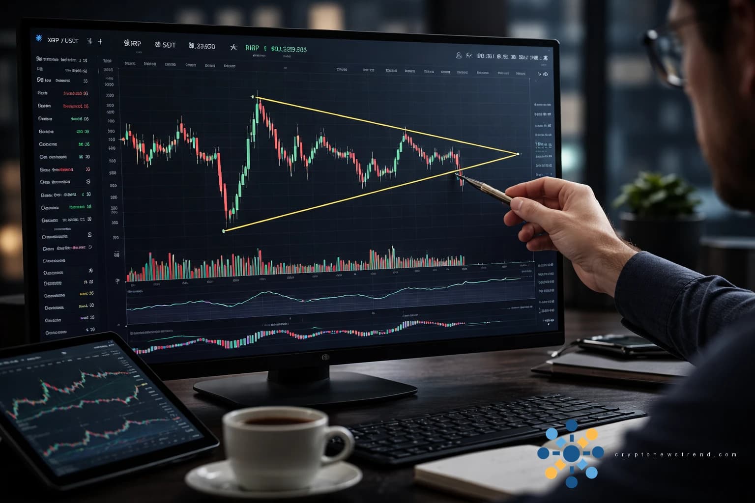 Warum bleibt XRP trotz ETF-Zuflüssen und steigendem OI unter 1,40 USD hängen?