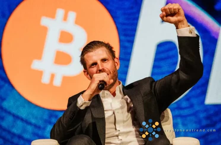 إريك ترامب، نجل الرئيس الأمريكي دونالد ترامب، يدلي بتصريحات صعودية كبيرة بشأن بيتكوين (BTC)!