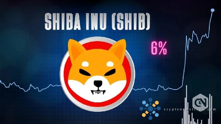 Shiba Inu Price Surges 6% as it Reaches Monthly Highs