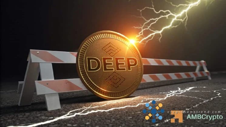 DeepBook bricht über 0,03 $ aus – Kann DEEP einer Bullenfalle entgehen?