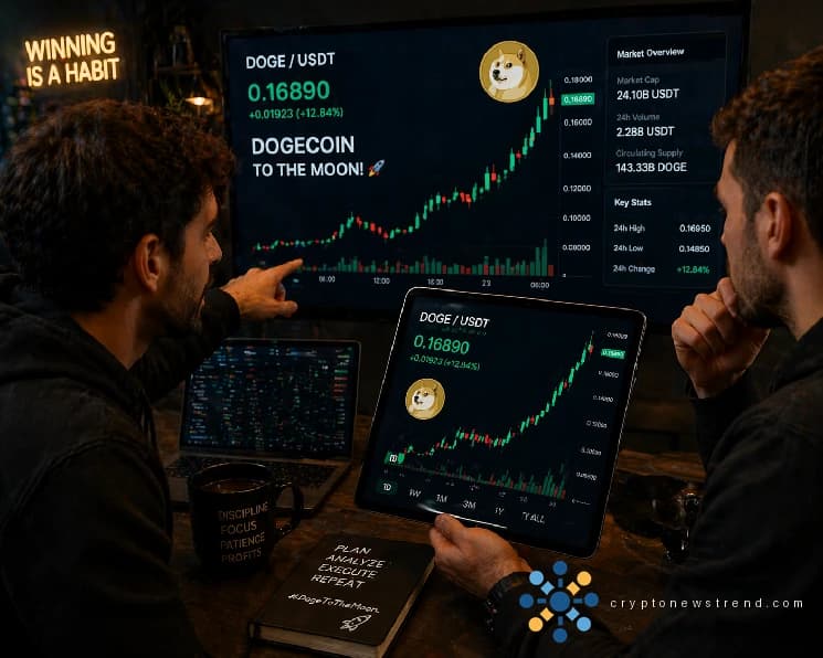 Dogecoin демонстрирует обновленную силу, прогноз $0,10