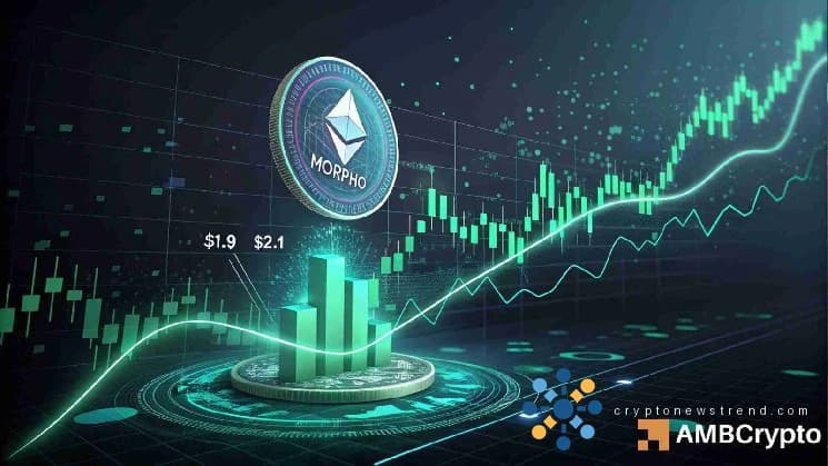 Morpho aumenta un 10%: ¿Se avecina una ruptura por encima de los 2,1 dólares?
