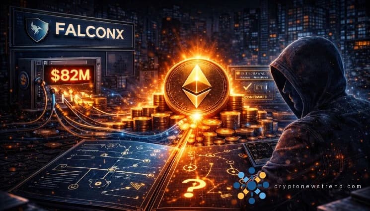 82 millions de dollars en Ethereum viennent de quitter FalconX : découvrez qui se cache derrière tout cela