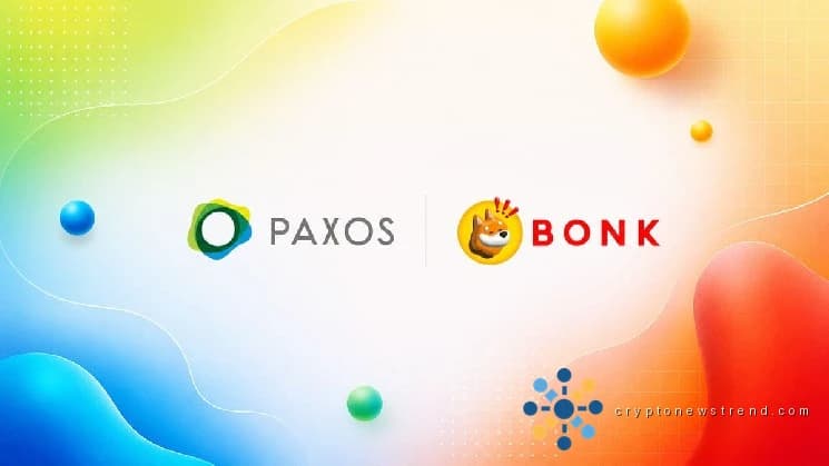 Paxos ajoute BONK à son courtage crypto réglementé, élargissant ainsi l'accès aux principales Fintechs