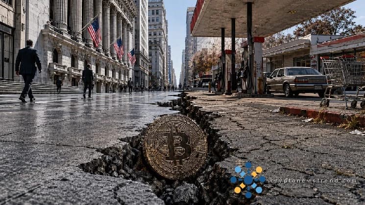 ¿Qué sucede con Bitcoin si se rompe el repunte de TradFi? Wall Street sigue registrando máximos históricos, pero la confianza del consumidor acaba de tocar fondo