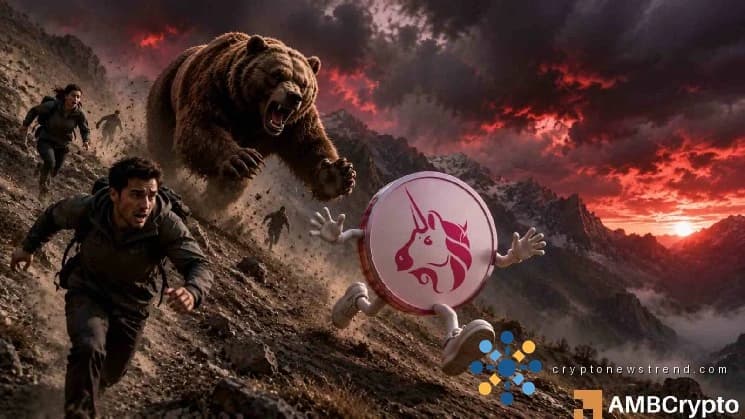 Uniswap drops below KEY support – Will UNI bears target $3.00 next?