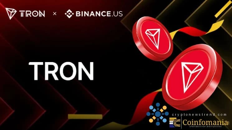 TRON hat gerade Binance US erreicht und Händler stürmen herein
