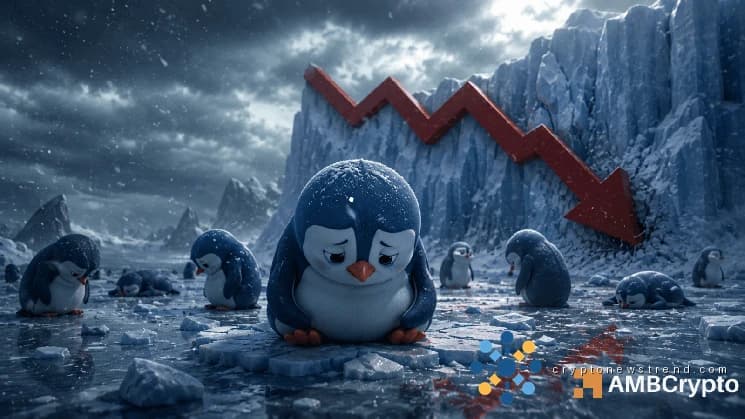 Pudgy Penguins упали на 14% после разблокировки 712 миллионов токенов: может ли PENGU восстановиться?