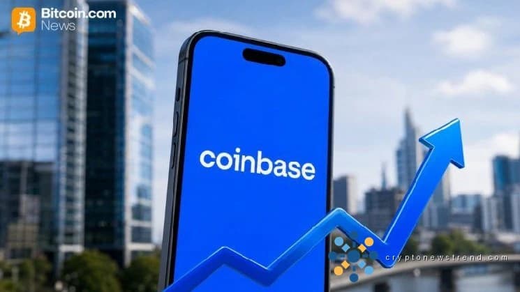 Coinbase reporta una participación de mercado récord del 8,6 % e ingresos por derivados de 200 millones de dólares