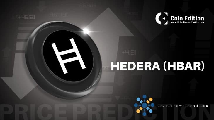 Прогноз цены Hedera: объем HBAR вырос на 242%, поскольку цена выходит из полос Боллинджера