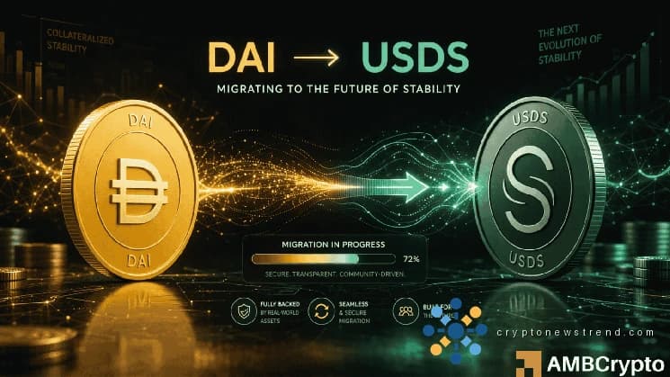 La migration du DAI vers l'USDS commence alors que Coinbase présente le calendrier de conversion