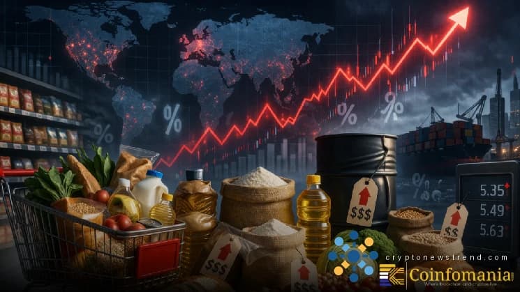 ارتفاع أسعار المواد الغذائية يثير مخاوف التضخم العالمي
