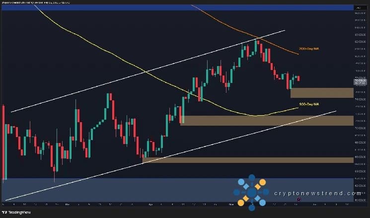 Bitcoin Price Prediction: BTC Nears Critical Support as $70K Realized Price Band Comes Into Focus