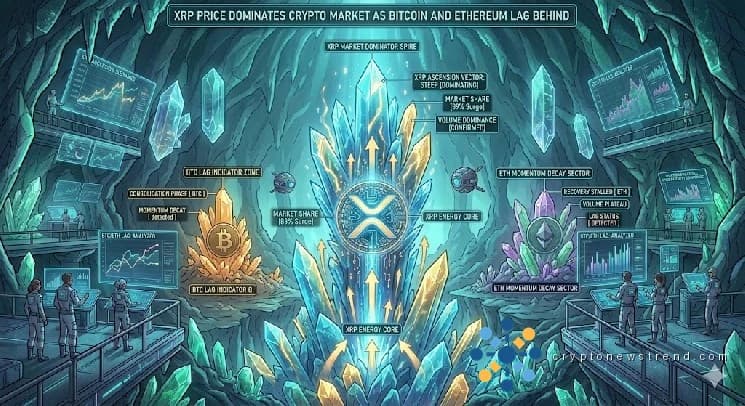 يشهد مشهد العملات المشفرة ارتفاع عملة الريبل XRP إلى الواجهة، مما يطغى على الأداء البطيء للمنافسين الرئيسيين Bitcoin وEthereum.