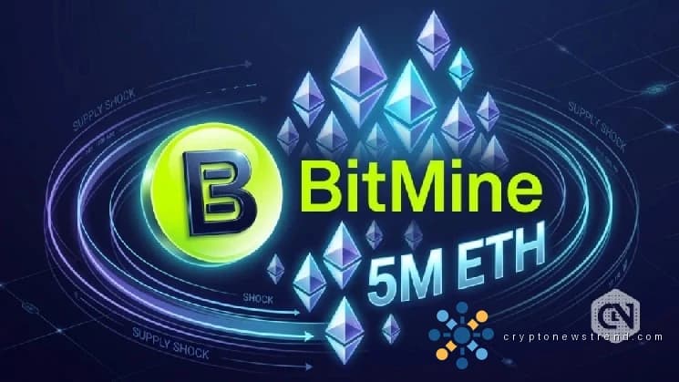 Massive Ethereum Accumulation: BitMine's Vault Swells to 5 Million Coins