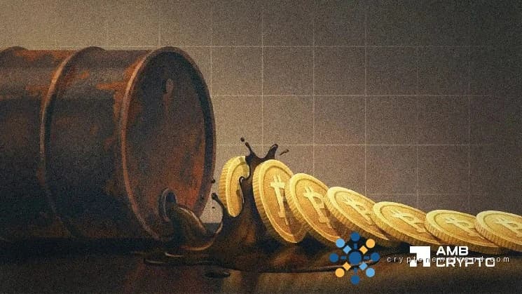 Bitcoin cae, el petróleo sube un 10% en medio de la crisis de Asia occidental mientras Trump dice "Tenemos todas las cartas"