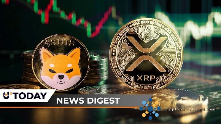 XRP 在 ETF 流量中击败比特币和以太坊，柴犬销毁率跃升 3,230%，Saylor 揭穿 Adam Back 是中本聪的说法 — U.Today Crypto Digest