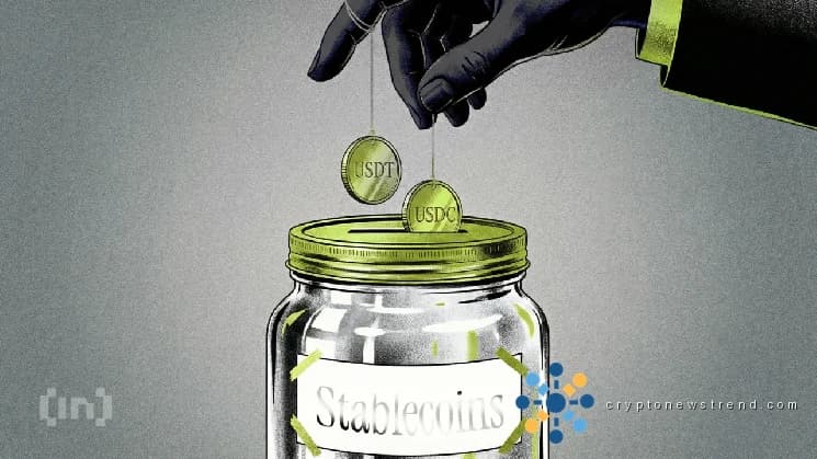 稳定币转移的资金超过了美国金融体系的支柱