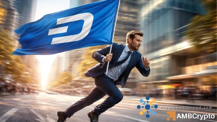 Dash растет на 13% еженедельно: контролируют ли быки ситуацию на фоне притока деривативов на сумму $41,46 млн?