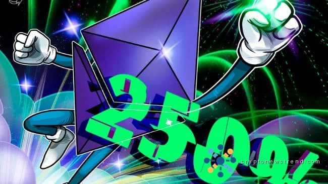 تعيد الأثير عرض فراكتل 2025 الذي أدى إلى ارتفاع أسعار ETH بنسبة 250٪