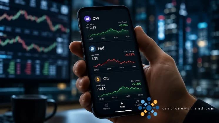 Was passiert, wenn Kryptohändler rund um die Uhr auf den Verbraucherpreisindex, Zinssenkungen der Fed und Öl wetten können?