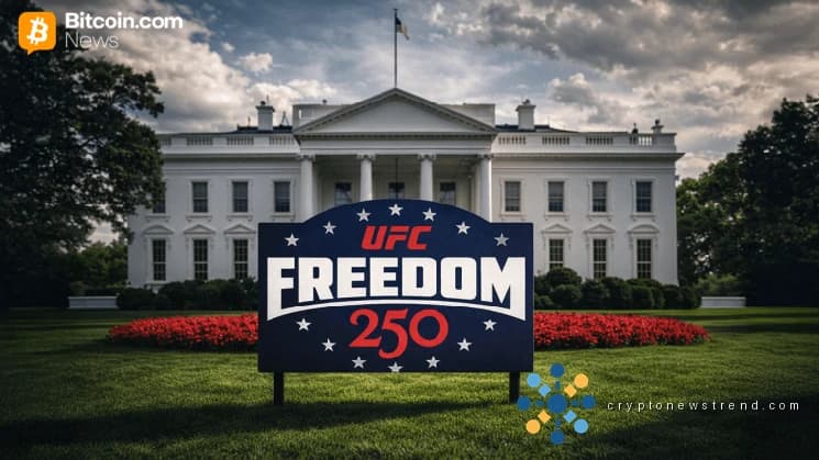 La Casa Blanca organiza UFC Freedom 250: Crypto.com presenta un incentivo de siete cifras para los atletas que compiten en un evento emblemático