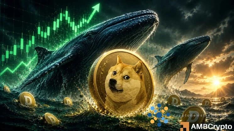 Untersuchen Sie den nächsten Schritt von Dogecoin, da die Hebelwirkung um die KEY-Unterstützung steigt