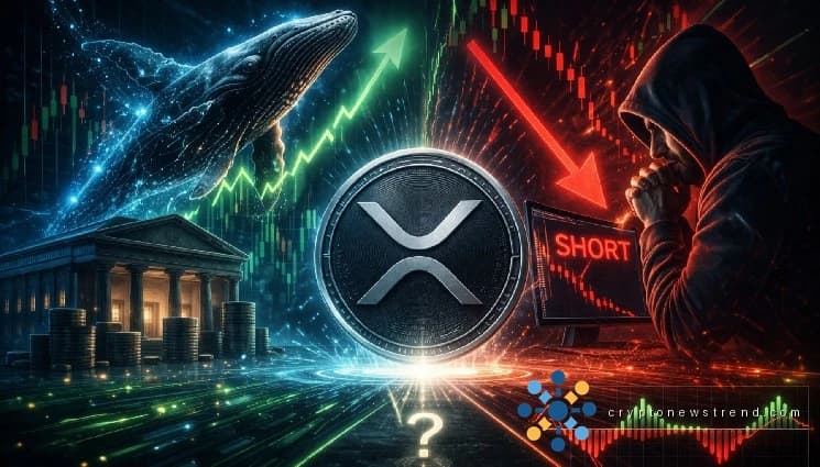 Реальные деньги покупают XRP. Трейдеры с кредитным плечом все еще продают его. Узнайте, что обычно происходит дальше