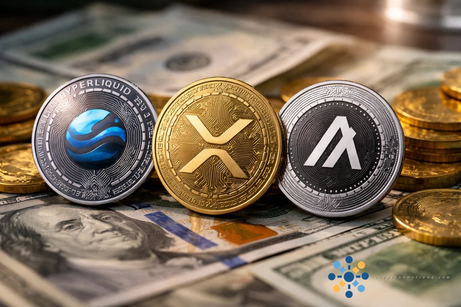 当今最热门的加密货币市场预测：HYPE、XRP 和 Algorand